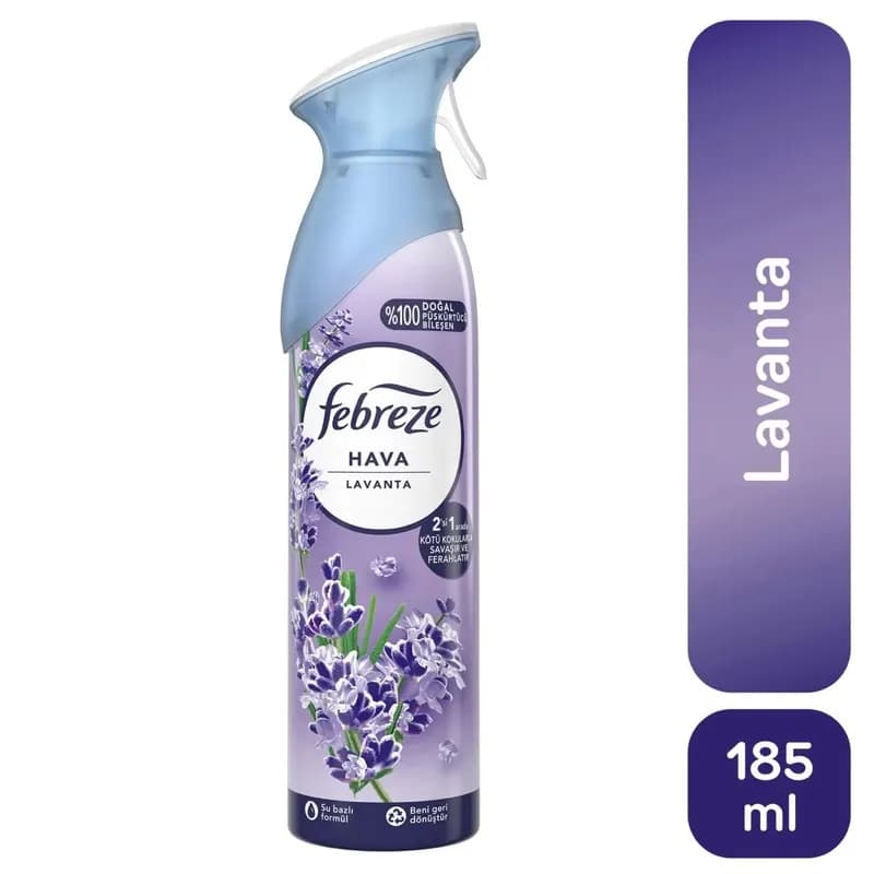 Aerosol Hava Ferahlatıcı Sprey Oda Kokusu Lavanta 185