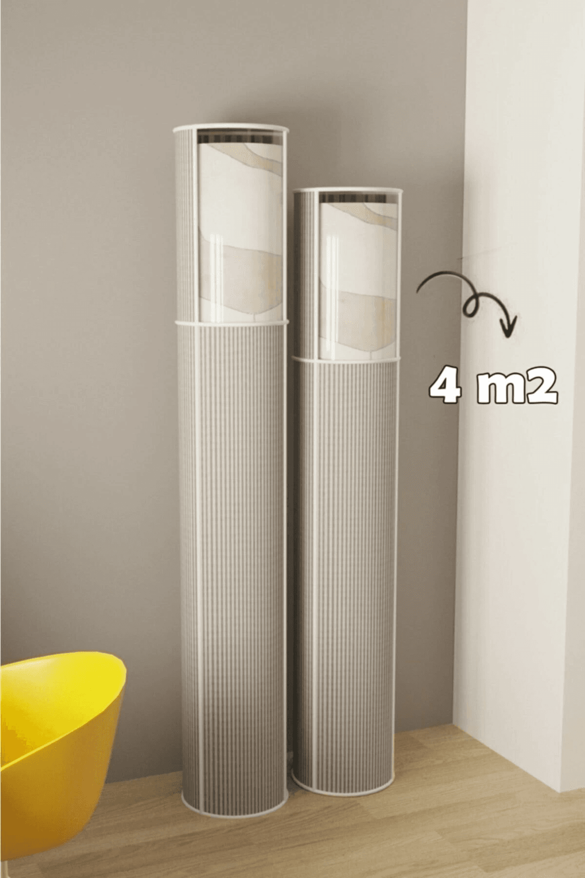 6’lı Hava Geçiren Kapasiteli, Toz Ve Nem Koruyucu Pvc Pencereli Halı Kılıfı Hurcu – 4 M²