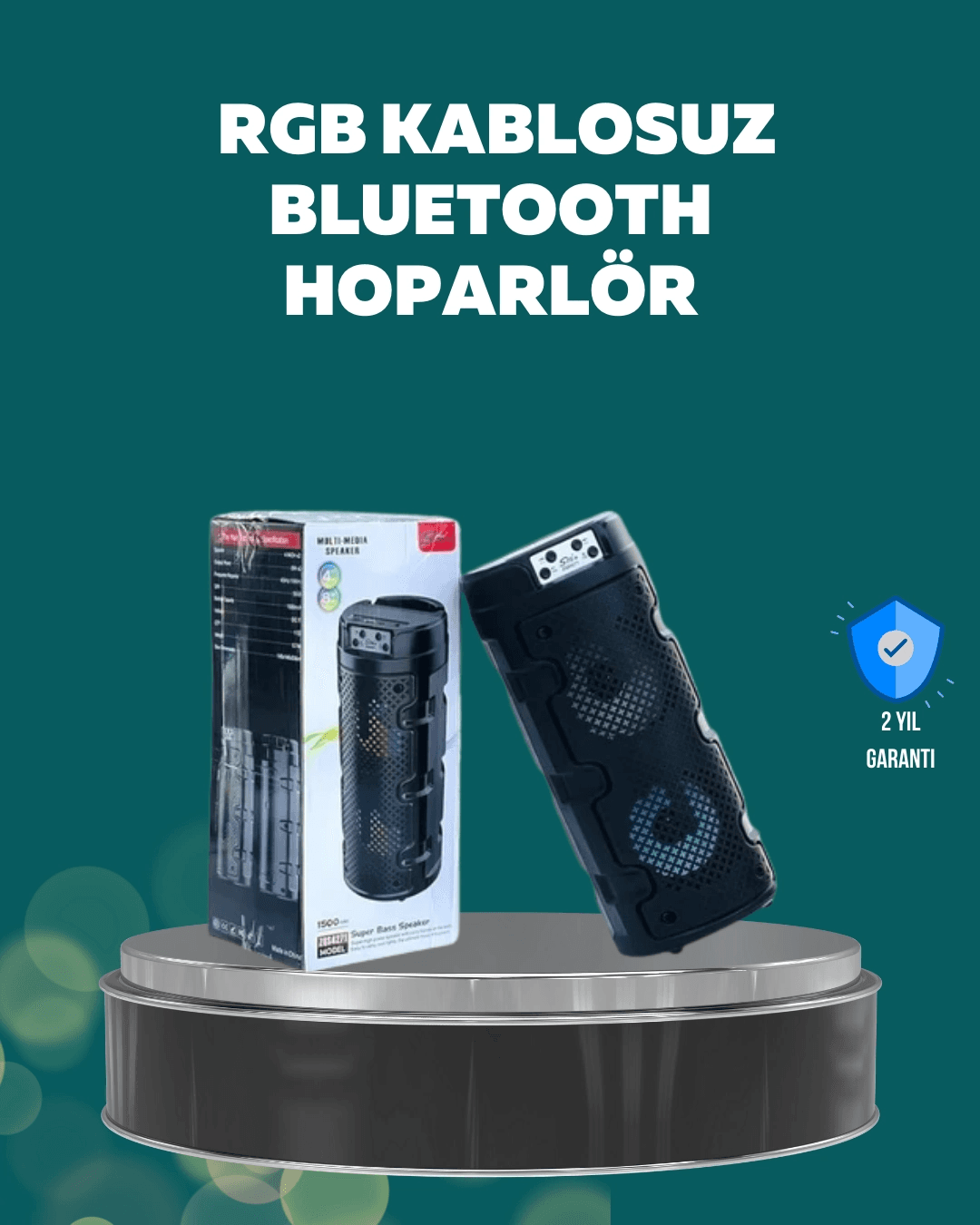 Uzun Pil Ömrü Sunan Kablosuz Bluetooth Hoparlör
