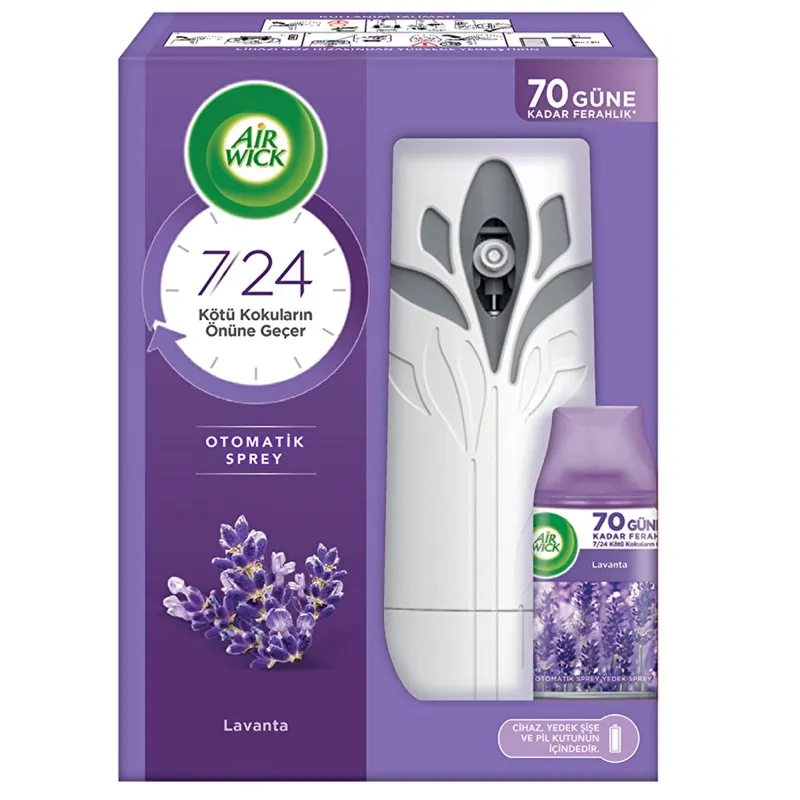 Lavanta Freshmatic Oda Kokusu Makine + Yedek 250 ml