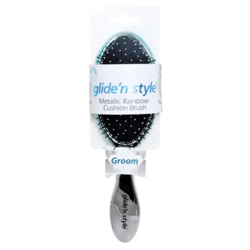 Glide'n Style Metalik Gökkuşağı Açma Tarama Fırçası